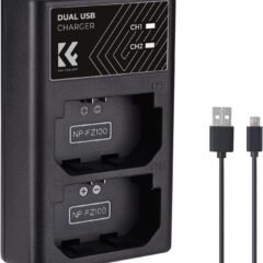 K&F CONCEPT NP-FZ100 Dual Slot Quick Charger