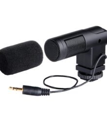 BOYA BY-V01 Stereo X/Y Mini Condenser On-Camera Professional Microphone for DSLR and Camcorders