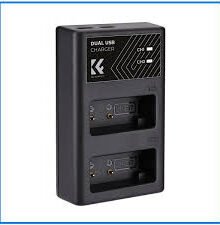 K&F Concept LP-E17 Battery Charger, Dual Slot Quick Charger