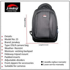 Jonakey BP 25 - DSLR Camera Bag