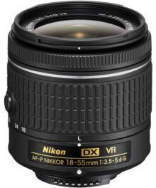 Nikon AF-P DX NIKKOR 18-55mm f/3.5-5.6G VR Lens