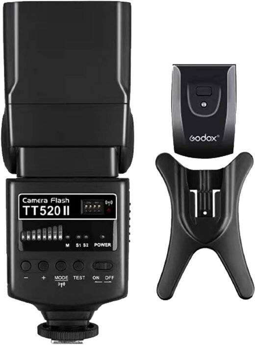 GODOX TT520 II Universal Hot Shoe Flash Speedlite for DSLR Cameras Canon Sony Nikon Pentax Olympus