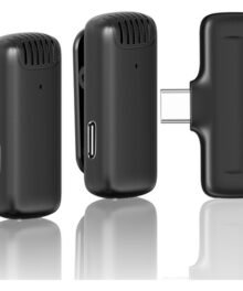 Ulanzi J12 2-Person Wireless Microphone System with USB-C Connector for Mobile Devices