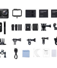 AKASO Brave 7 Action Camera with Microphone Pack