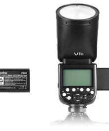 GODOX V1-S Round Head Camera Flash Speedlite Kit for Sony