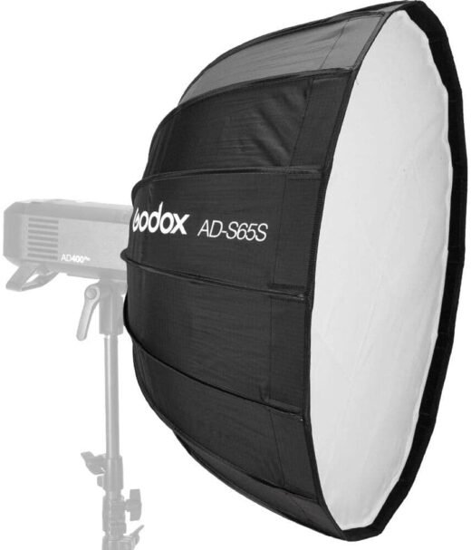 Godox AD-S65S Deep Parabolic Godox Mount Softbox for AD400PRO AD300PRO ML60Godox AD-S65S Deep Parabolic Godox Mount Softbox for AD400PRO AD300PRO ML60