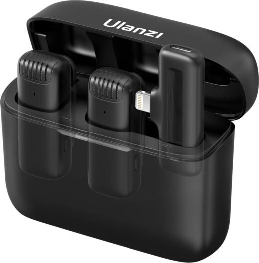 ULANZI J12 Wireless Lavalier Microphone for iPhone