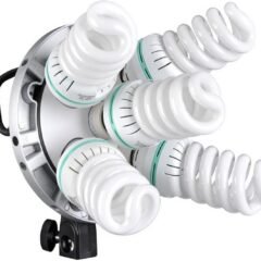 Godox TL-5 E27 5 in 1 Multi-Holder Tricolor Lighting Bulb Lamp Head Socket