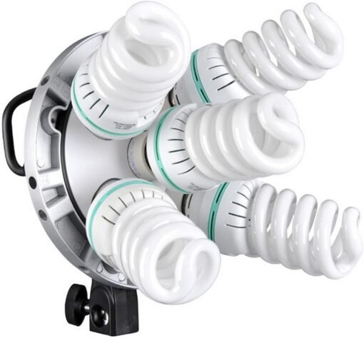 Godox TL-5 E27 5 in 1 Multi-Holder Tricolor Lighting Bulb Lamp Head Socket