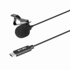 Boya by-M3 Digital USB Lavalier Microphone for Type C Android Smartphone Podcast Vlog Interview Audio Video Record Mic V-Logging