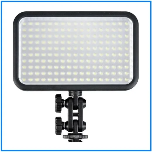 Godox LED170 Professional LED Video Light with Diffuser White & Warm Filter – Black
