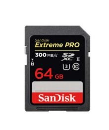 SanDisk 64GB Extreme PRO 300MB/s UHS-II SDXC Memory Card