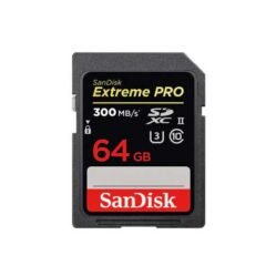 SanDisk 64GB Extreme PRO 300MB/s UHS-II SDXC Memory Card