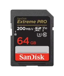 SanDisk Extreme PRO 64GB 200mbps SDXC UHS-I Memory Card ( SDSDXXU-064G-GN4IN )