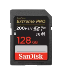 SanDisk Extreme PRO 128GB 200mbps SDXC UHS-I Memory Card (SDSDXXD-128G-GN4IN)