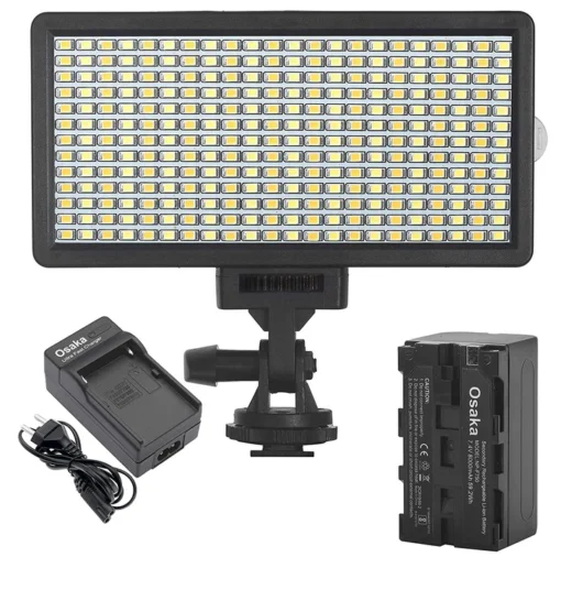 Osaka Bi-Color Dimmable LED Video Light OS-LED-308 Pocket LED Slim