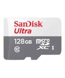 SanDisk Ultra 128GB Class-10 100mbps Micro SDXC UHS-I Memory Card (SDSQUNR-128G-GN6MN)
