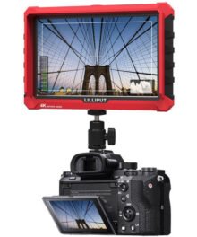 Lilliput A7S 7" Full HD Monitor with 4K Support Red Case