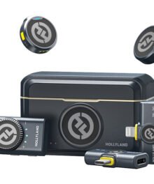 Hollyland LARK M2 DUO 2-Person Wireless Combo Microphone System (2.4 GHz, Shine Charcoal)
