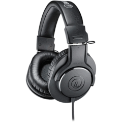 Audio-Technica ATH-M20X Professional Studio Monitor Headphones
