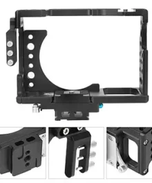 YELANGU Camera Cage for Sony A7K A7II A7III A7SII A7RIII A7RII A7X Cage Rig