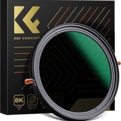 K&F Concept 67mm Variable Fader ND2-ND32 ND Filter and CPL