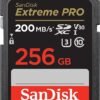 SanDisk 256GB Extreme PRO SDXC UHS-I Memory Card