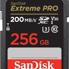 SanDisk 256GB Extreme PRO SDXC UHS-I Memory Card