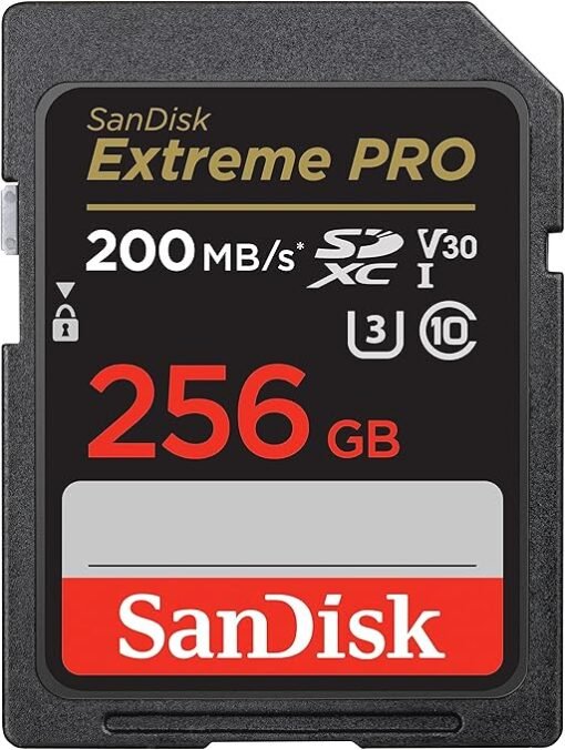 SanDisk 256GB Extreme PRO SDXC UHS-I Memory Card