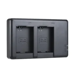 FB TECH FB-DC-NP-FW50 dbl Dual Slot Quick Charger for Sony NP-FW50 Battery – Black
