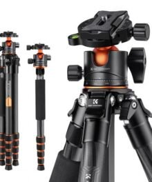 K&F Concept Professional Carbon Fiber Tripod A255C2+BH-35L