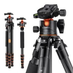 K&F Concept Professional Carbon Fiber Tripod A255C2+BH-35L