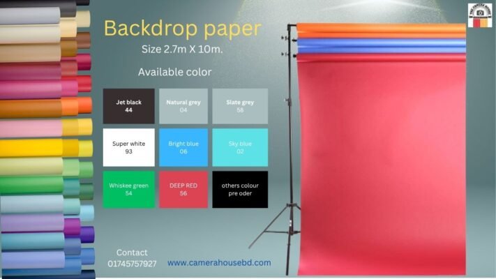 Emaily Seamless Background Paper Roll  (2.7mx10m)