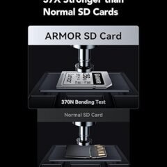 Lexar ARMOR SILVER PRO SD Card 256GB, UHS-II SD Memory Card