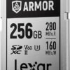 Lexar ARMOR SILVER PRO SD Card 256GB, UHS-II SD Memory Card