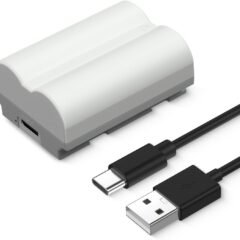 K&F Concept NP-W235 (1 Batteries) 2400mAh Camera Battery with Type C Fast Charging