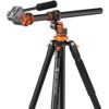 K&F Concept T254A7 Video Tripod with FH-03