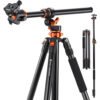 K&F Concept T254A7 Magnesium Alloy Tripod with BH-28L Ball Head 09.119