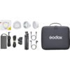 Godox ML100R RGB Portable LED Light Kit3 (36° Lens & Battery Grip)