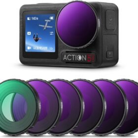 Nano-Xcel Series, CPL+ND8+ND16+ND32+ND64+ND256 28 Multi-Layer For dji action 3/4/5pro