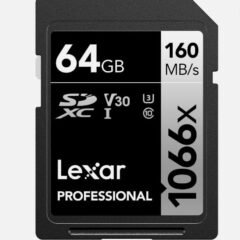 Lexar Professional 64GB UHS-I 1066X 160MB/s SDXC Memory Card -UK