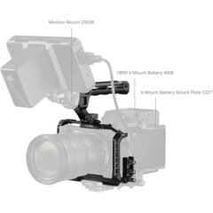 Alternative view of SmallRig Camera Cage with Top Handle for Nikon ZR 5647