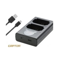 Captor Dual charger for FZ100 Battery
