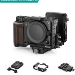 Alternative view of Tilta ZR Cage, Camera Cage Compatible with Nikon ZR Power Kit with ARCA Receiver and V Mount Battery Plate - Black TA-T98-C-B