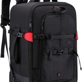 Zhenfhe Camera Bag Cart Camera Bag Video Camera Bag Backpack Photography Storage Lens Bag