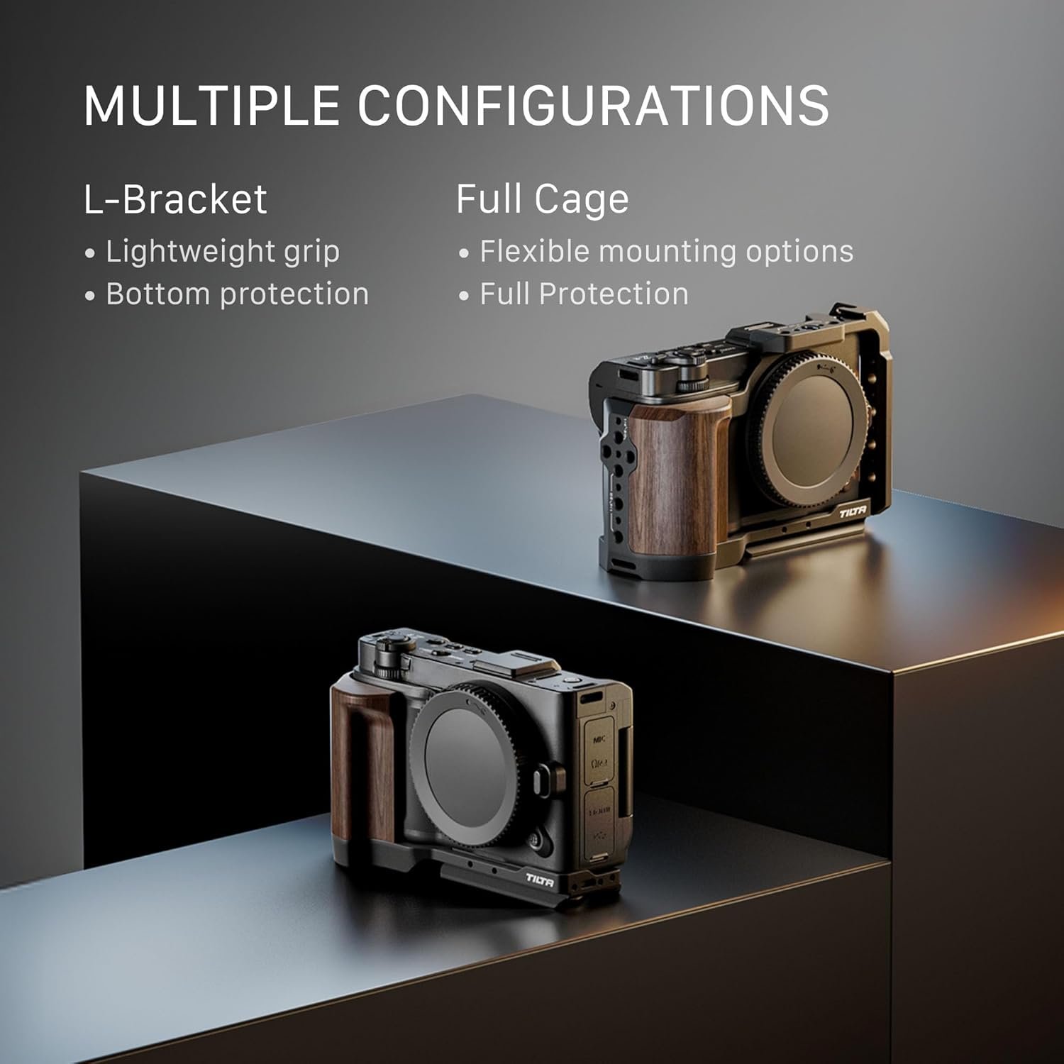 Tilta ZR Cage, Camera Cage Compatible with Nikon ZR Power Kit with ARCA Receiver and V Mount Battery Plate - Black TA-T98-C-B - Image 5
