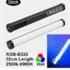 Sidande RGB B320 Led Video Light Wand RGB Full-Color 32cm USB-C input 2500-9900K