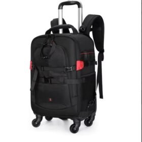 SKOTO / Yaxiumei Large DSLR Camera Trolley Bag – Professional Rolling Camera Bag for Travel Photographers