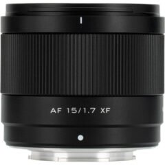 Viltrox AF 15mm f/1.7 Air XF Lens (FUJIFILM X, Black)
